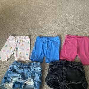 Kids Colorful Shorts Set